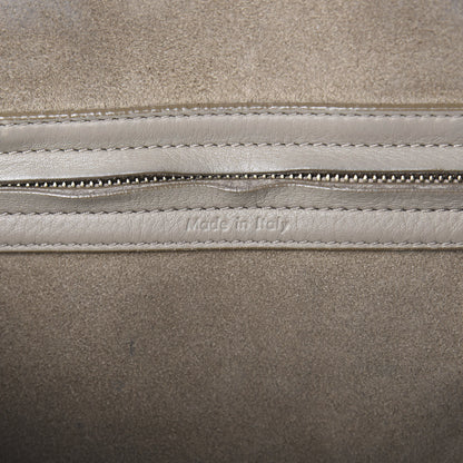 Celine Drummed Calfskin Medium Phantom Luggage Beige 8 of 13