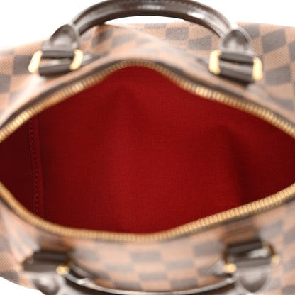 Louis Vuitton Damier Ebene Speedy Bandouliere 25 5 of 9