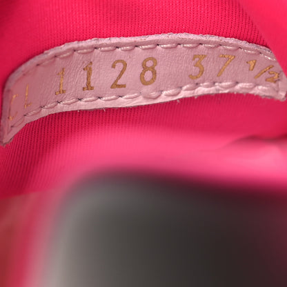 Louis Vuitton Calfskin Mesh Run Away Sneakers 37.5 Rose 6 of 8