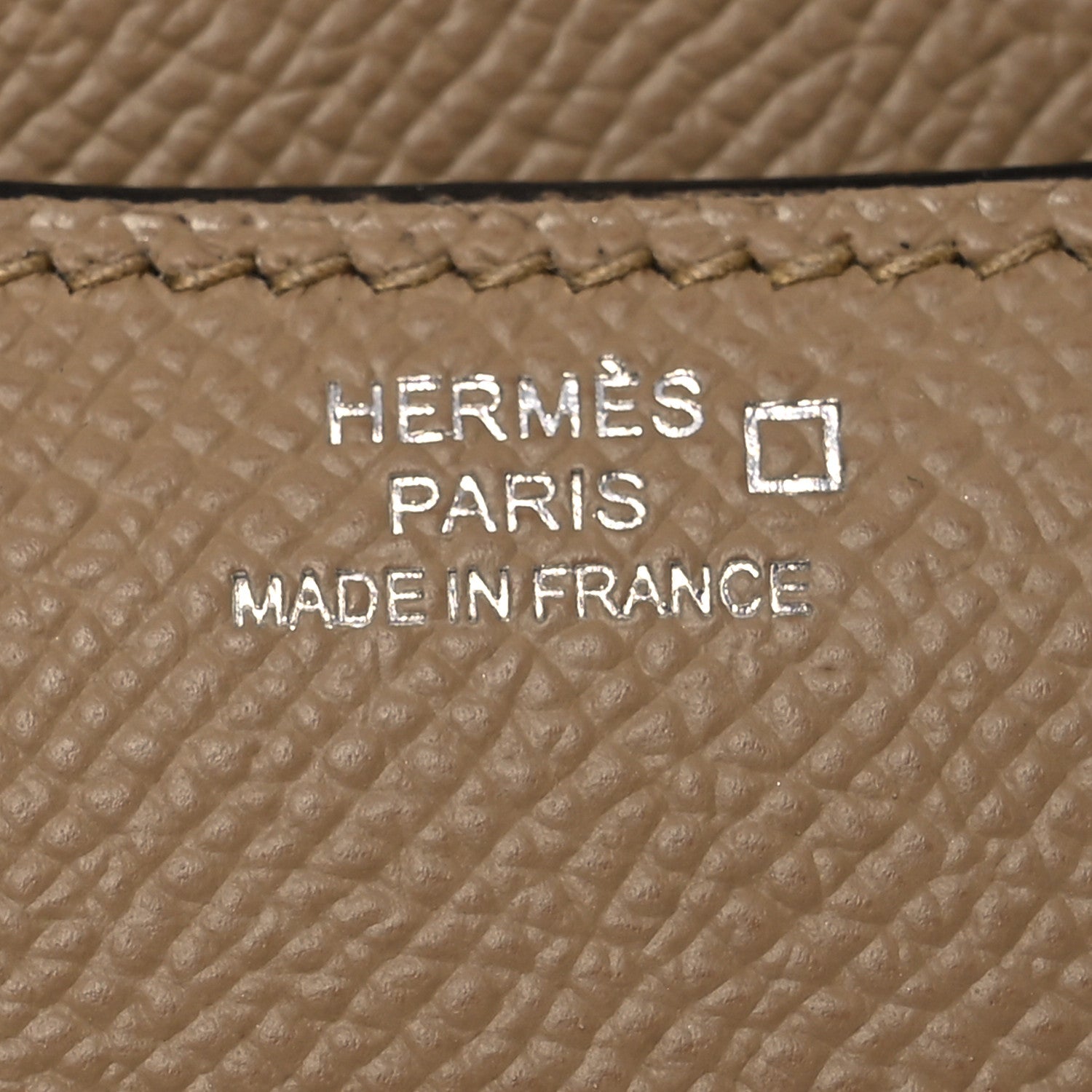 Hermes Epsom Shiny Alligator Lizard Constance 18 Poussiere 8 of 14