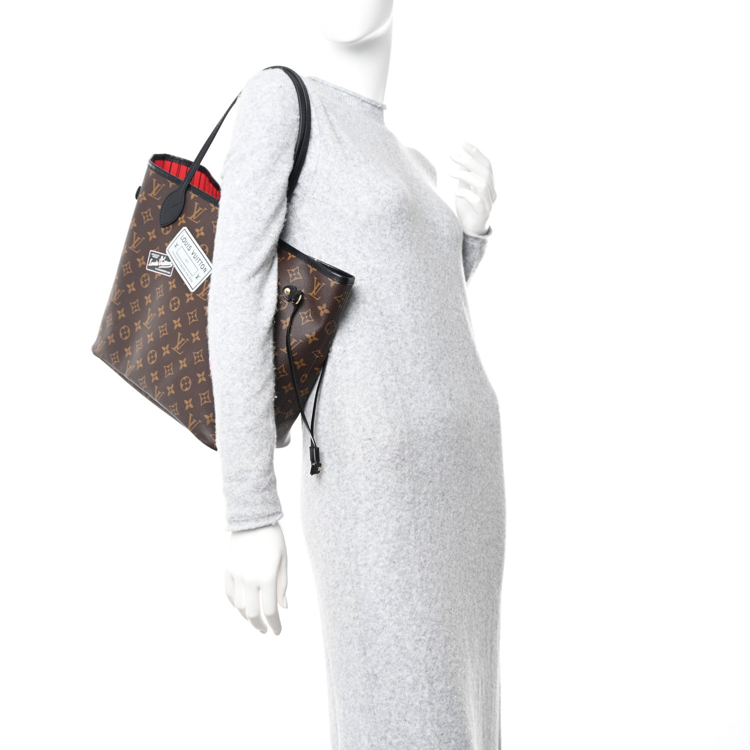 Louis Vuitton Monogram My LV World Tour Neverfull MM 2 of 10