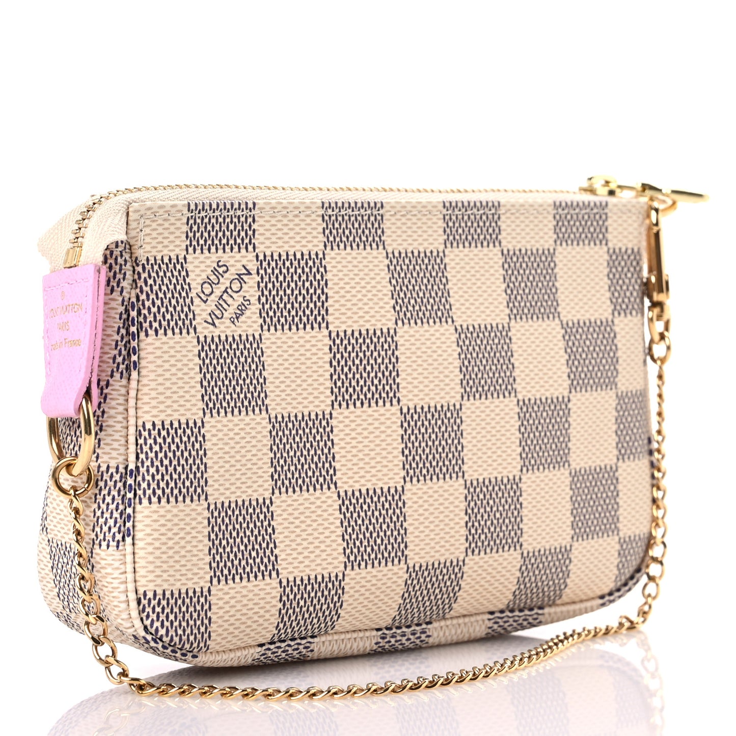 Damier Azur 2016 Christmas Animation Mini Pochette Accessories