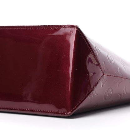 Louis Vuitton Vernis Wilshire MM Rouge Fauviste 7 of 9