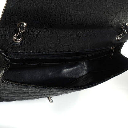 Chanel Caviar Quilted Maxi Single Flap Black 5 of 8