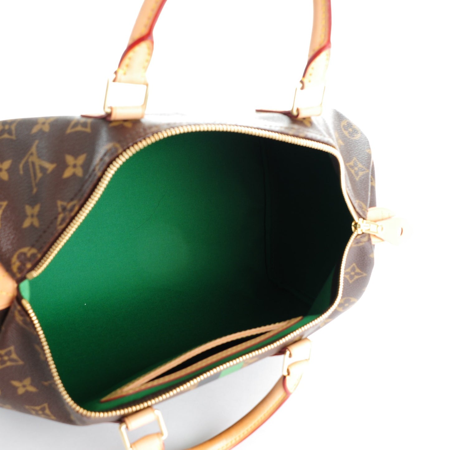 Monogram My LV Heritage Speedy 35 Vert Noir