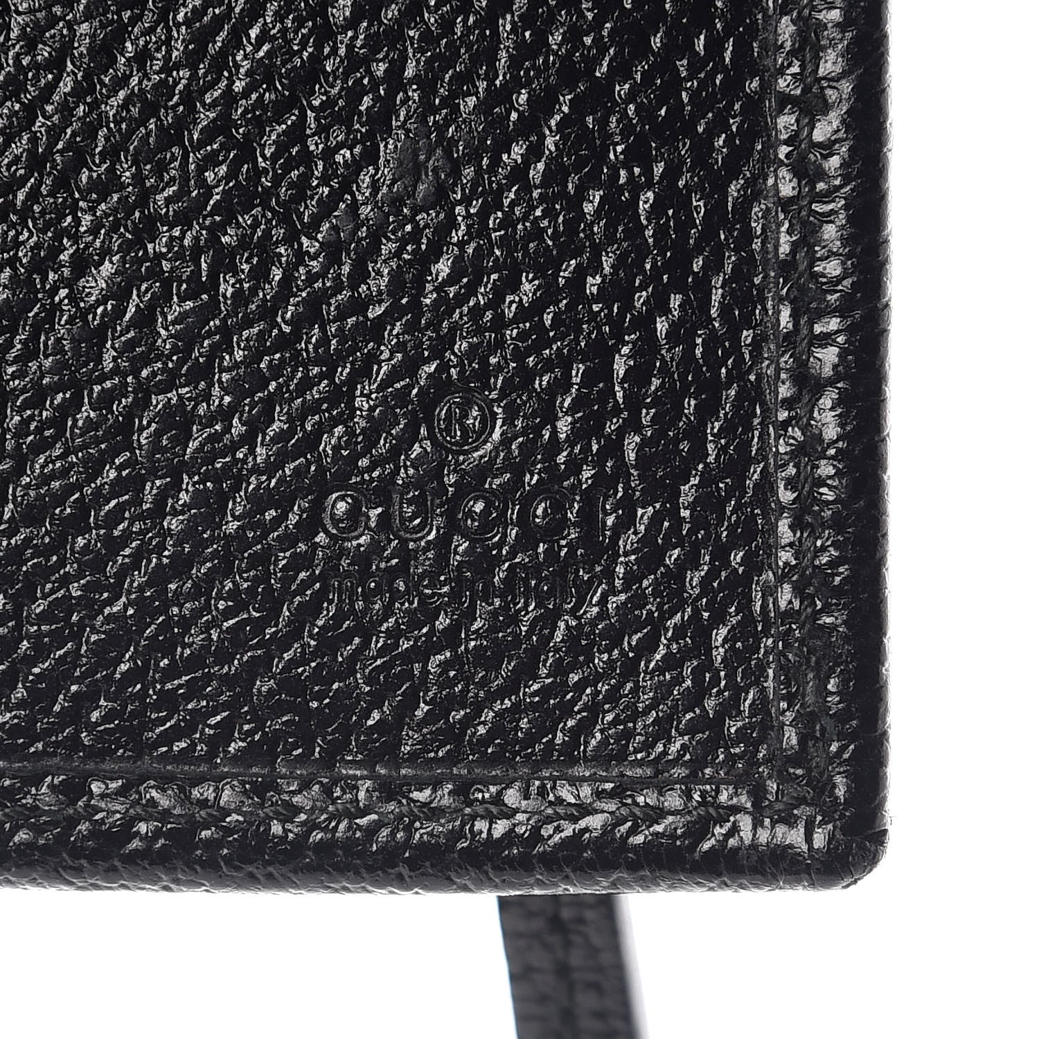 Gucci Monogram Ladies Web Continental Wallet Black 6 of 14