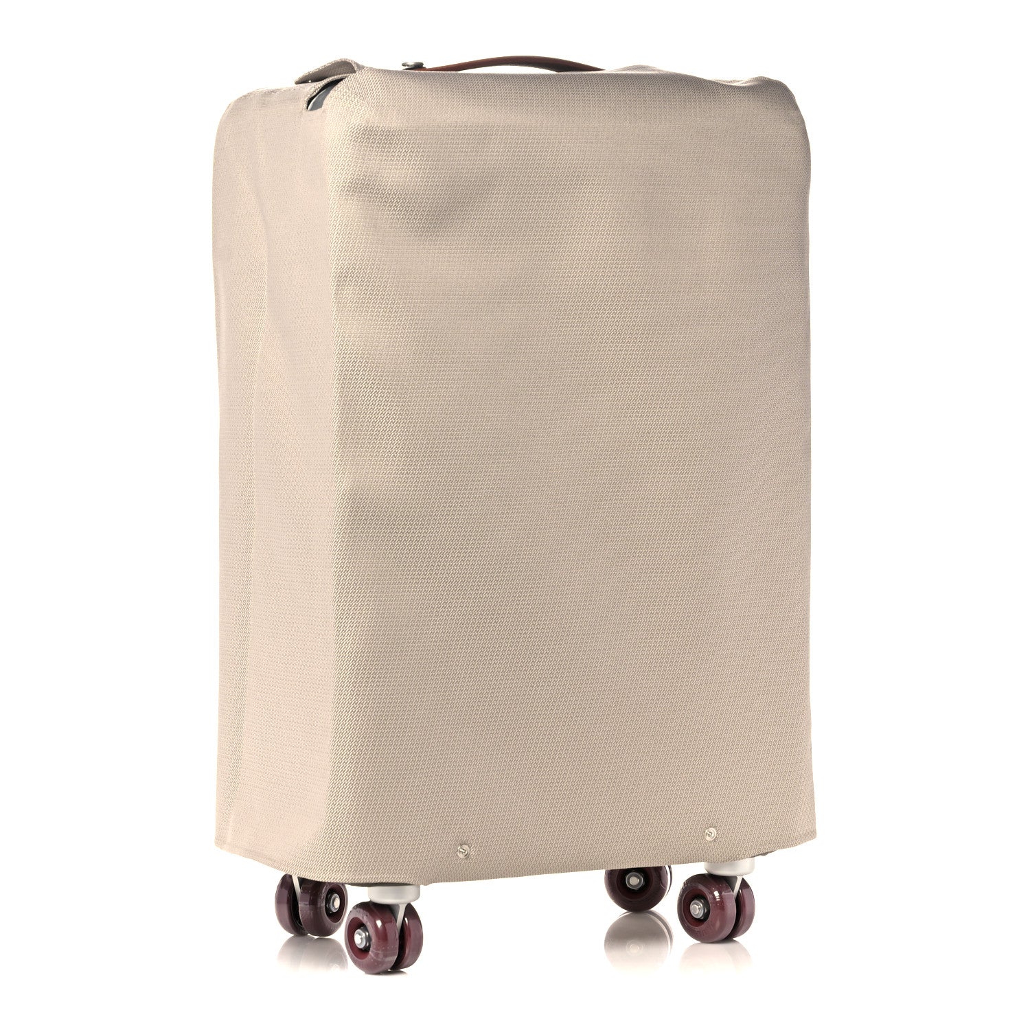 Hermes Taurillon Regate RMS Suitcase Etain Fauve Rouge H 5 of 16
