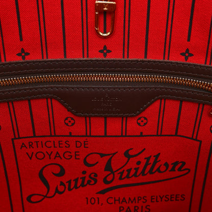 Louis Vuitton Damier Ebene Neverfull MM 6 of 12