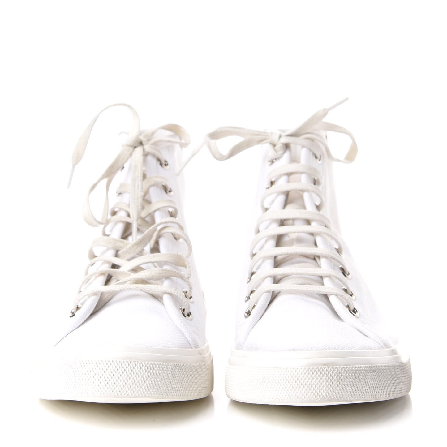 Canvas Womens Malibu High Top Sneakers 38 Optic White