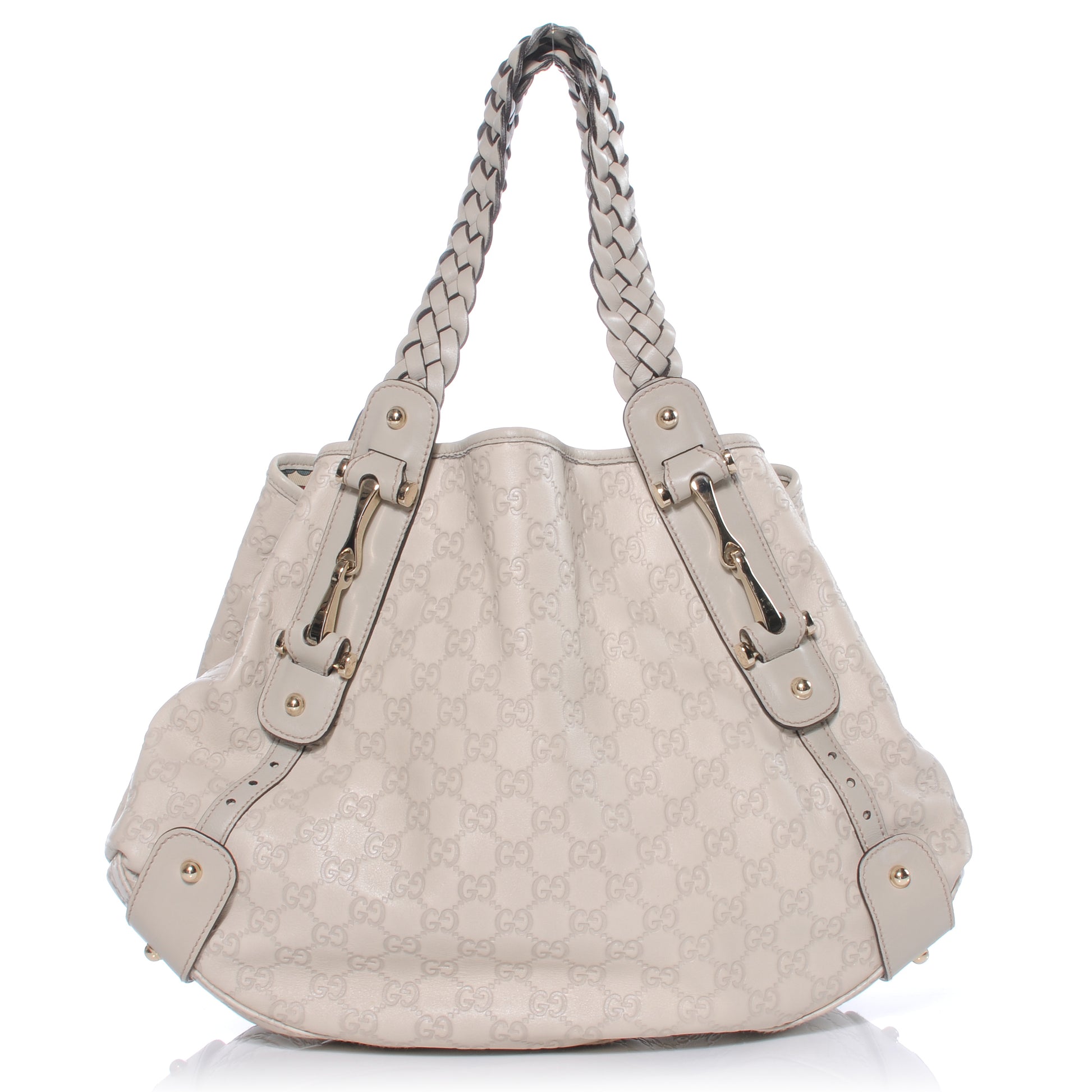 Gucci Guccissima Medium Pelham Ivory 1 of 8