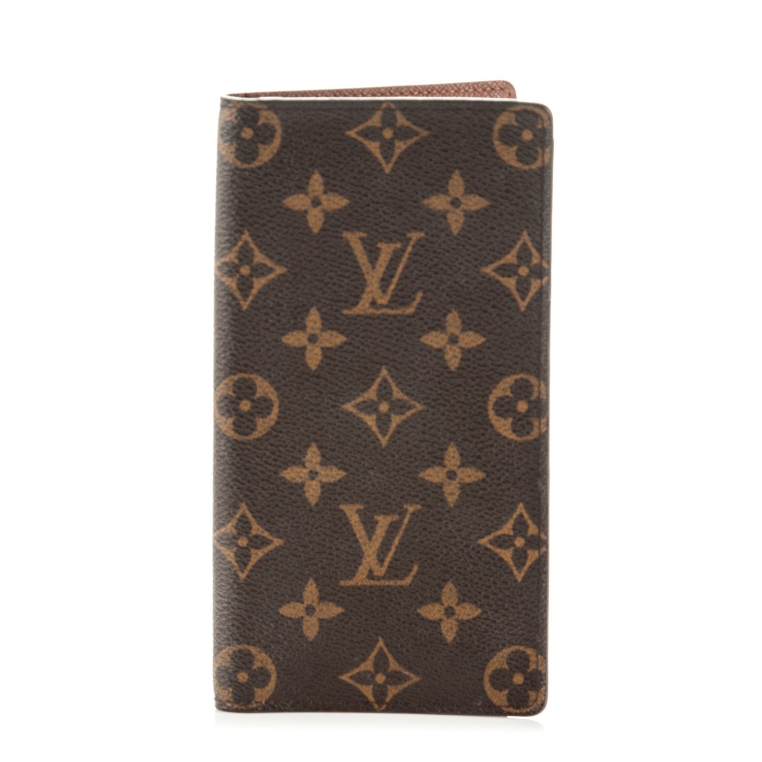 Louis Vuitton Monogram Porte Valeurs Checkbook Wallet 1 of 7