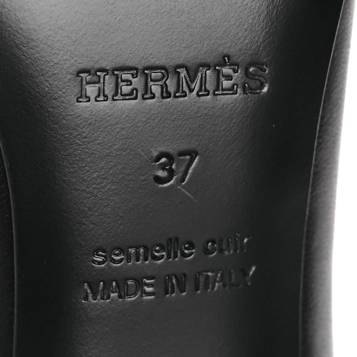 Hermes Nappa Majeste 60 Pumps 37 Black 8 of 12