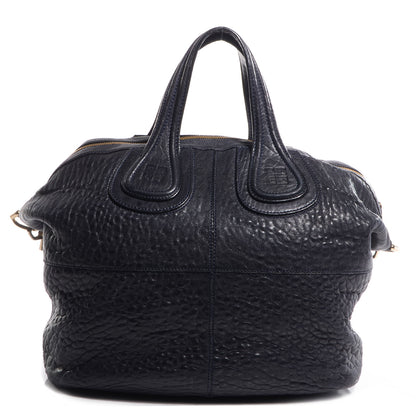 Givenchy Pebbled Calfskin Medium Nightingale Navy 1 of 11