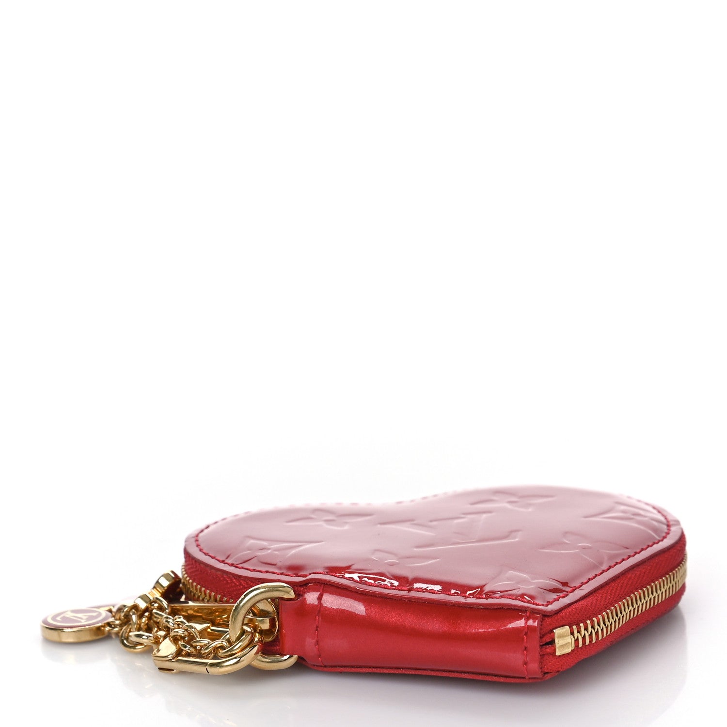 Louis Vuitton Vernis Coeur Heart Coin Purse Pomme D'Amour 4 of 7