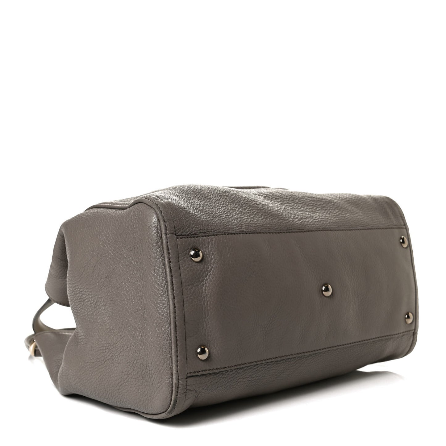 Pebbled Calfskin Medium Soho Shoulder Bag New Fango