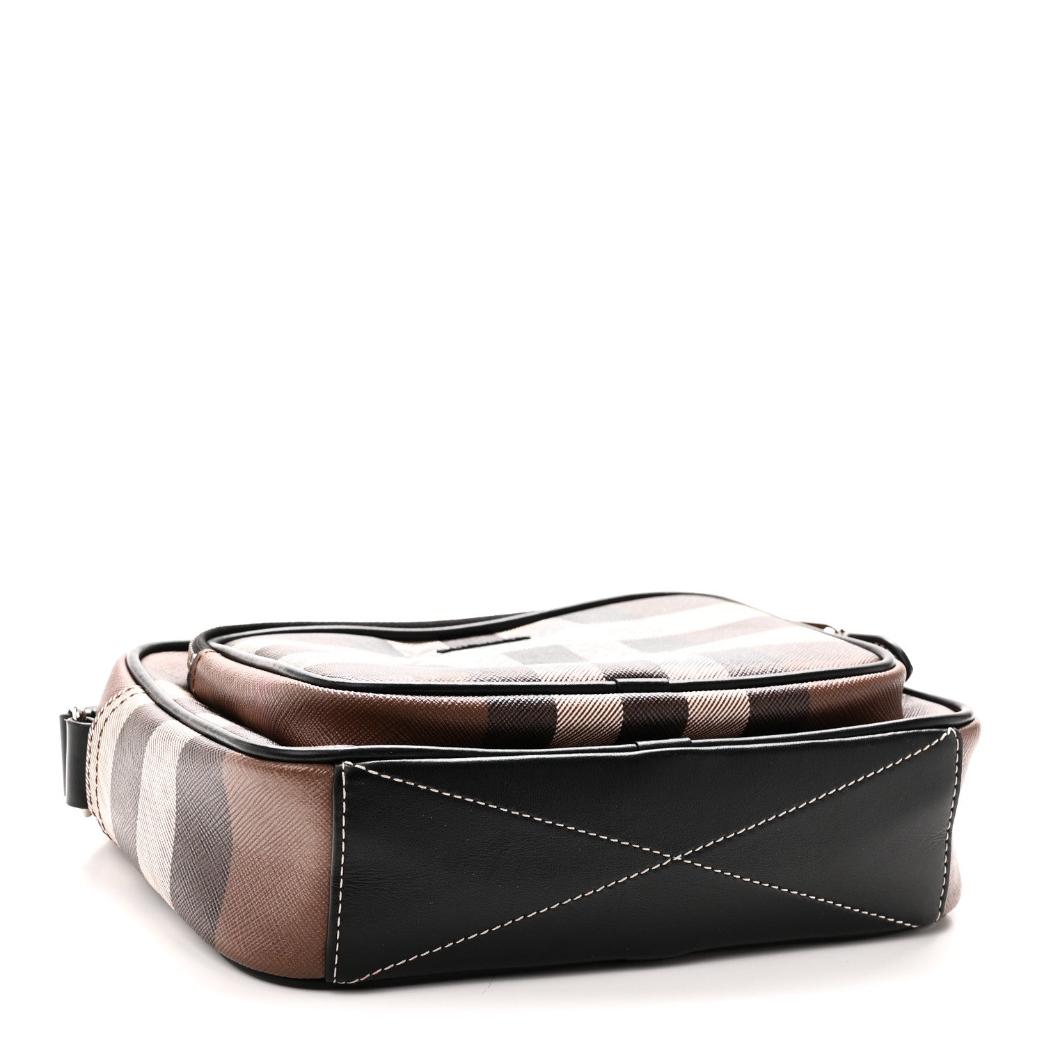 Burberry Canvas Check Paddy Messenger Birch Brown 4 of 9