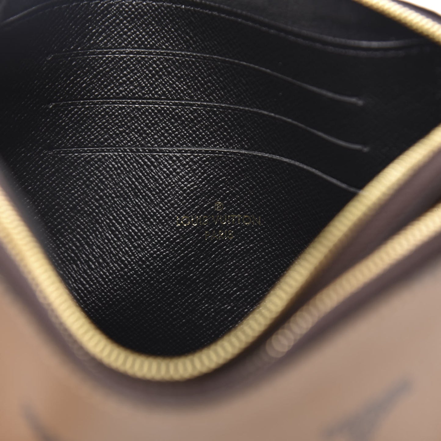 Reverse Monogram Giant Double Zip Pochette