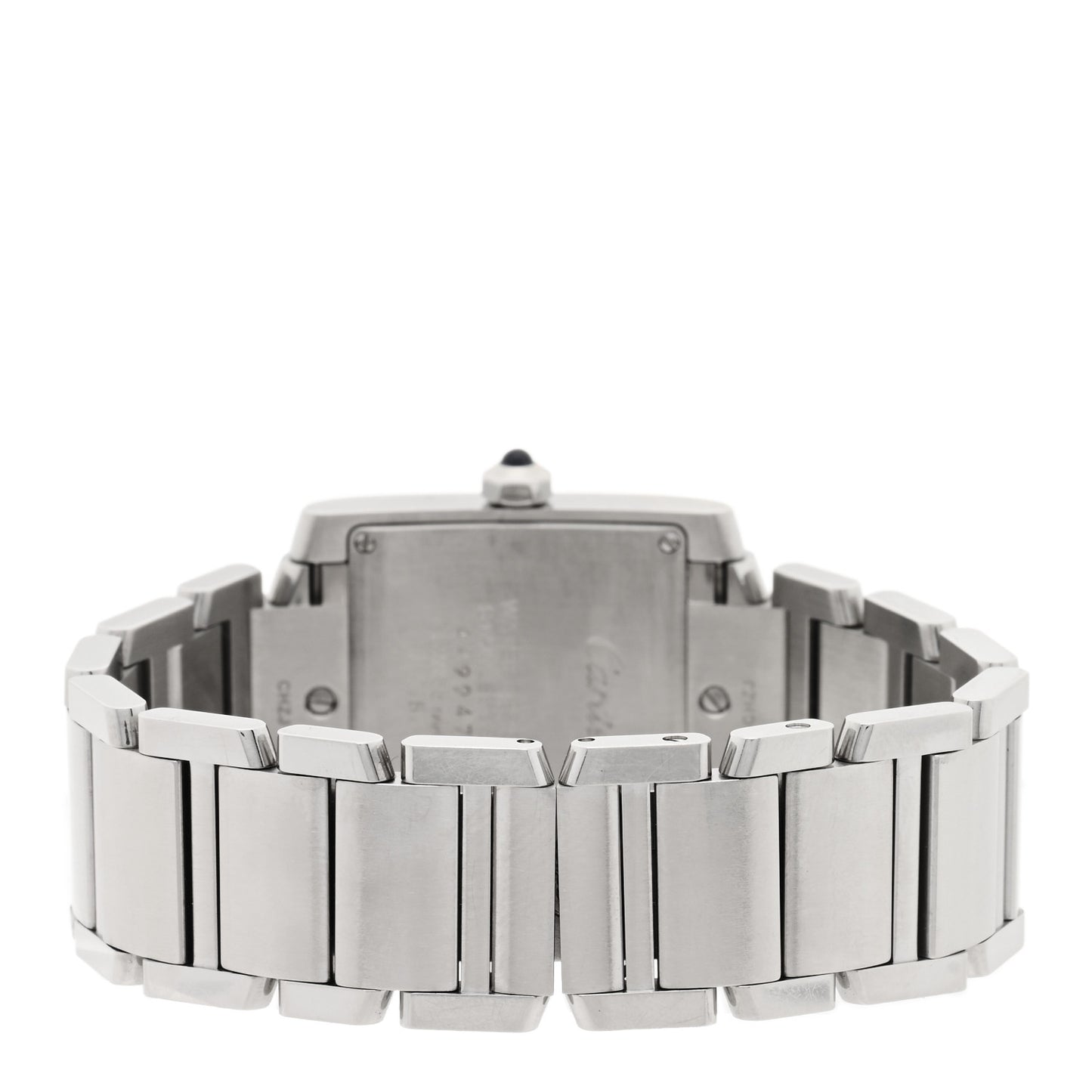 Stainless Steel 25mm Tank Francaise Quartz Watch