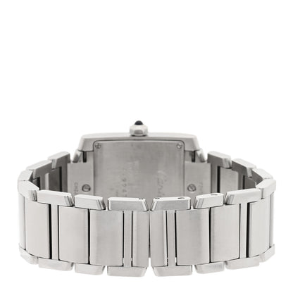 Cartier Stainless Steel 25mm Tank Francaise Quartz Watch 3 of 4