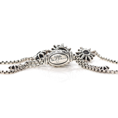 David Yurman Sterling Silver Pearl Starburst Bracelet 4 of 5