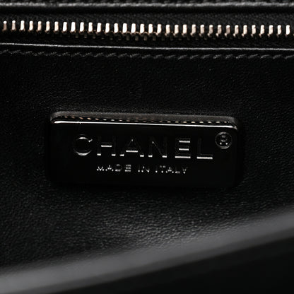Chanel Snakeskin Large Perfect Edge Flap Silver 6 of 10