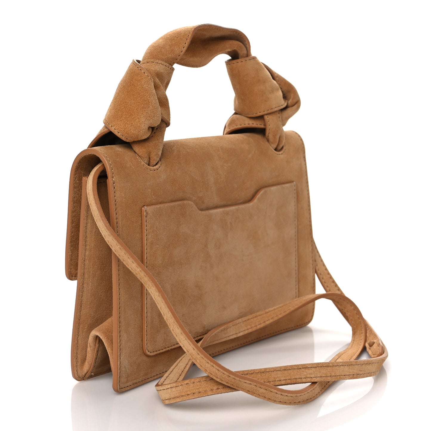 Suede Jitney 1.4 Bag Beige