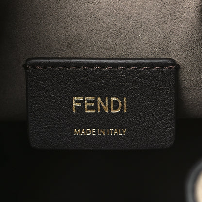 Fendi Vitello King F is Fendi Logo Embossed Mini Mon Tresor Bucket Bag White 6 of 9