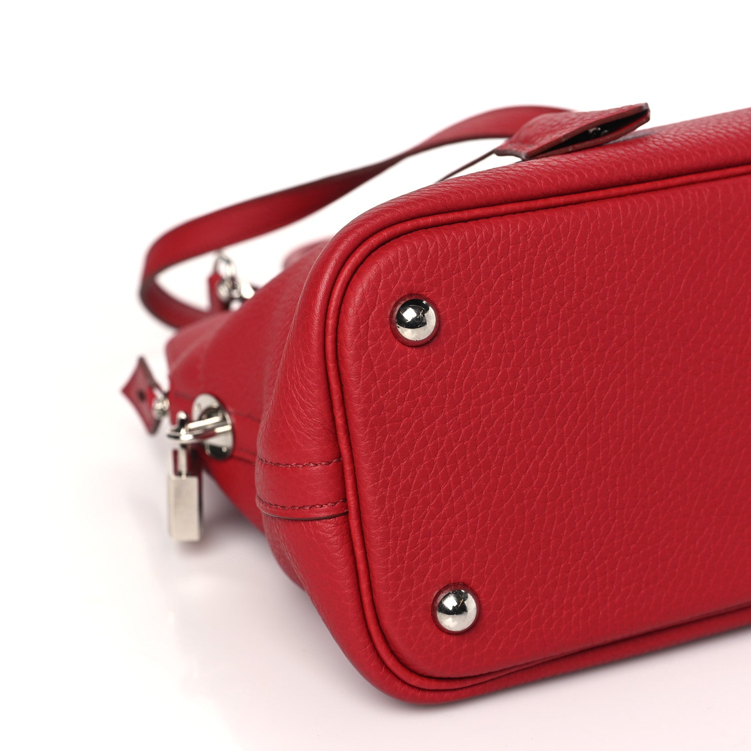 Hermes Taurillon Clemence Bolide 31 Rouge Garance 7 of 10