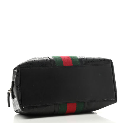 Gucci Imprime Monogram Web Cosmetic Case Black 3 of 11