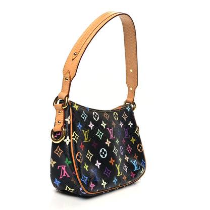 Louis Vuitton Monogram Multicolor Lodge PM Black 3 of 13