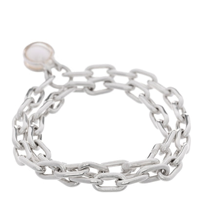 Tiffany Sterling Silver Cultured Pearl HardWear Link Bracelet 2 of 4