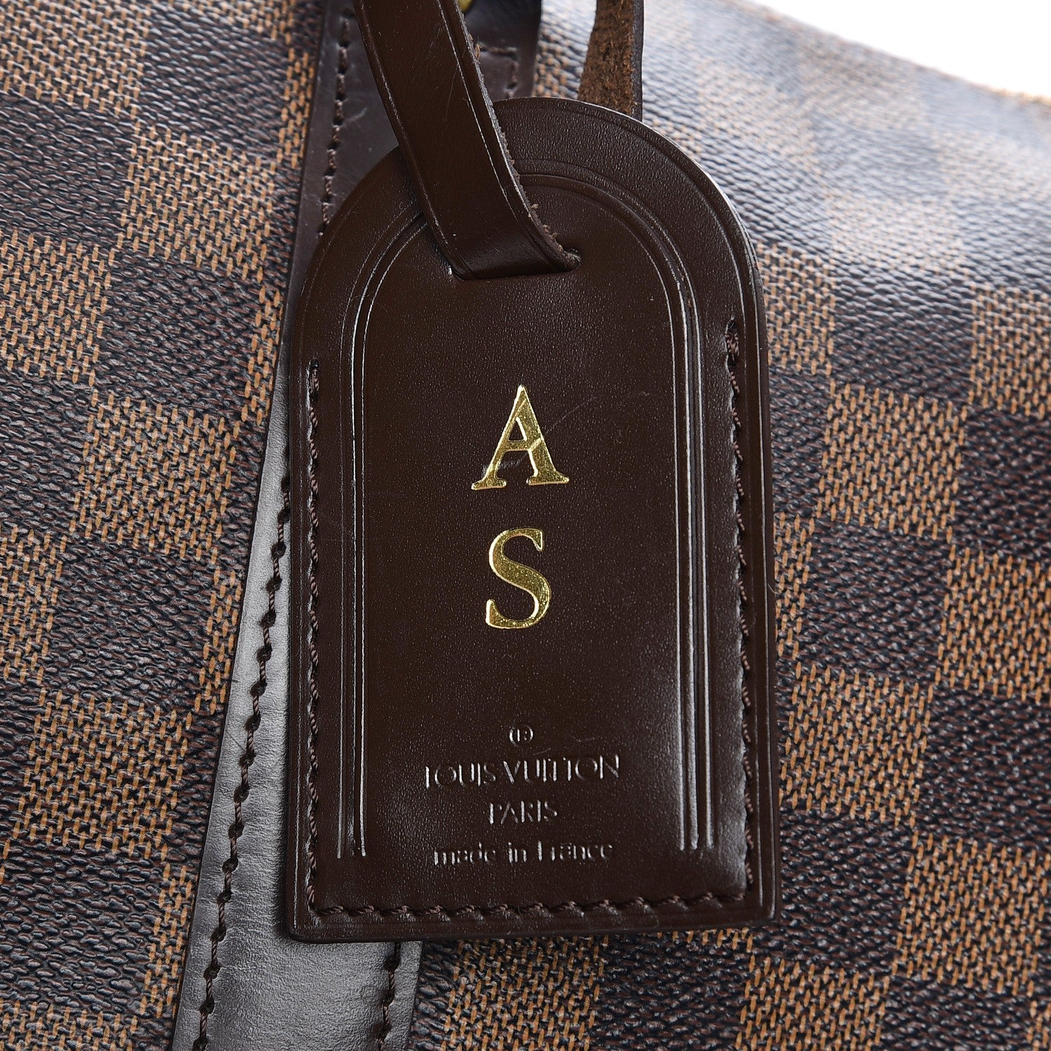 Louis Vuitton Damier Ebene Keepall Bandouliere 45 9 of 17