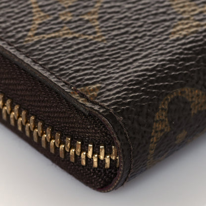 Louis Vuitton Monogram Clemence Wallet Fuchsia 10 of 13