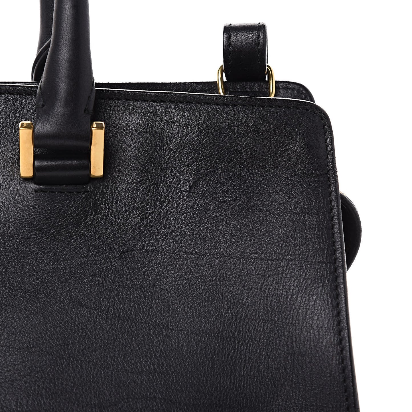 Calfskin Small Classic Y Cabas Black