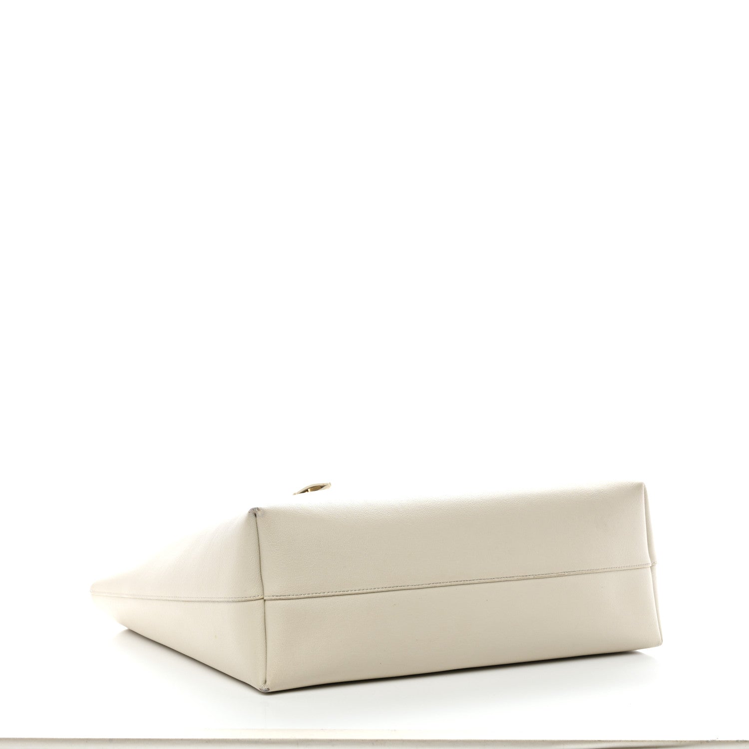 Saint Laurent Calfskin Large Shopping Tote Porcellana 5 of 19