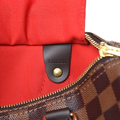 Louis Vuitton Damier Ebene Speedy Bandouliere 25 6 of 10