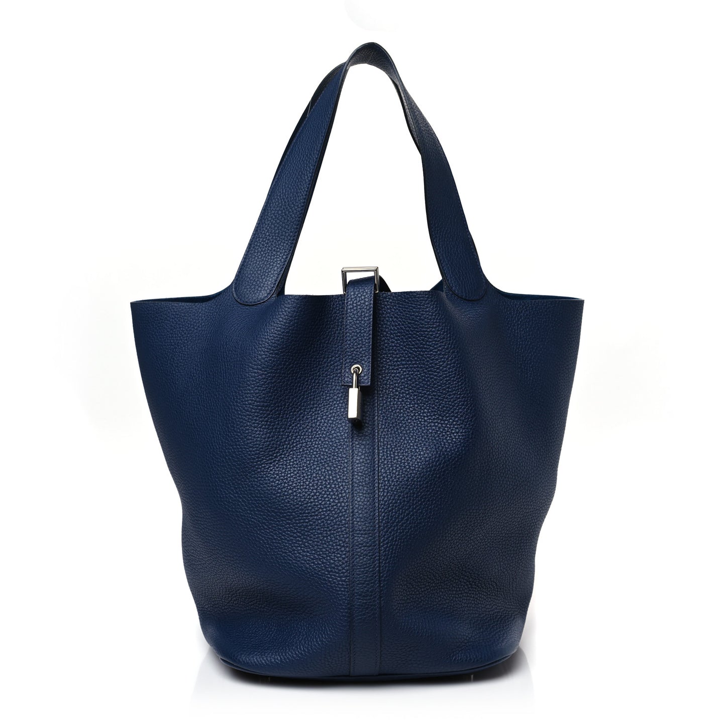 Taurillon Clemence Picotin Lock TGM Bleu Saphir