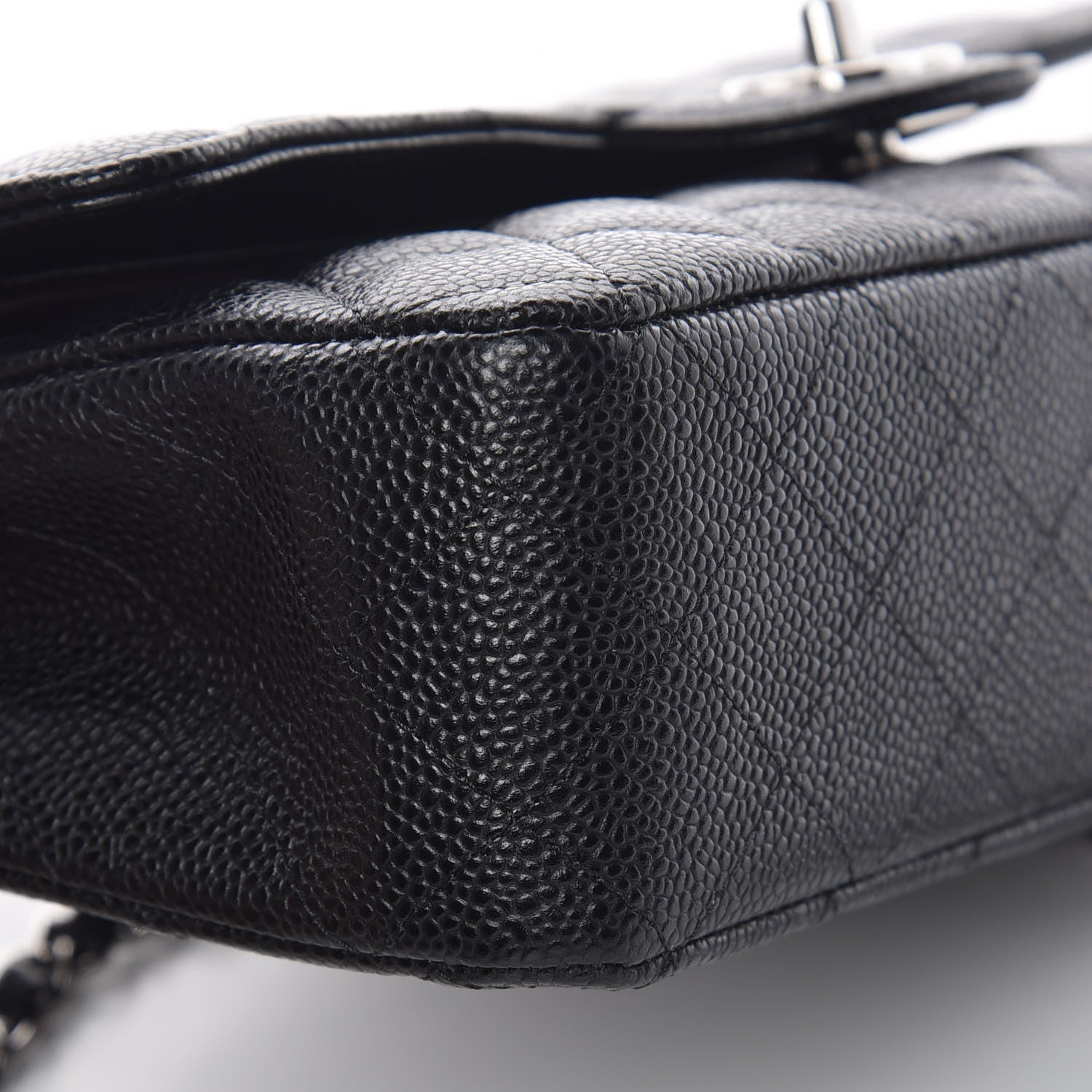 Chanel Caviar Quilted Medium Double Flap Black 5 of 10