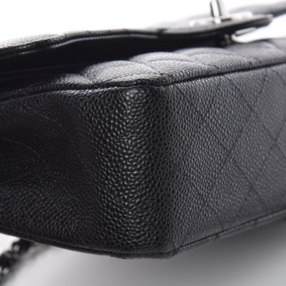 Chanel Caviar Quilted Medium Double Flap Black 5 of 10