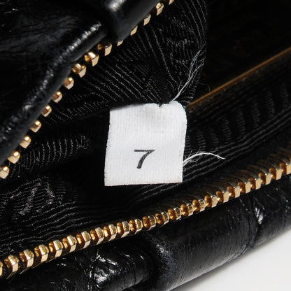 Prada Vitello Shine Wristlet Nero Black 11 of 12