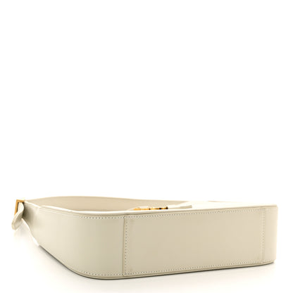 Saint Laurent Smooth Calfskin Le 5 A 7 Hobo Blanc Vintage 4 of 9