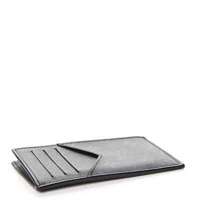 Louis Vuitton Monogram Eclipse Taiga Coin Card Holder 4 of 7