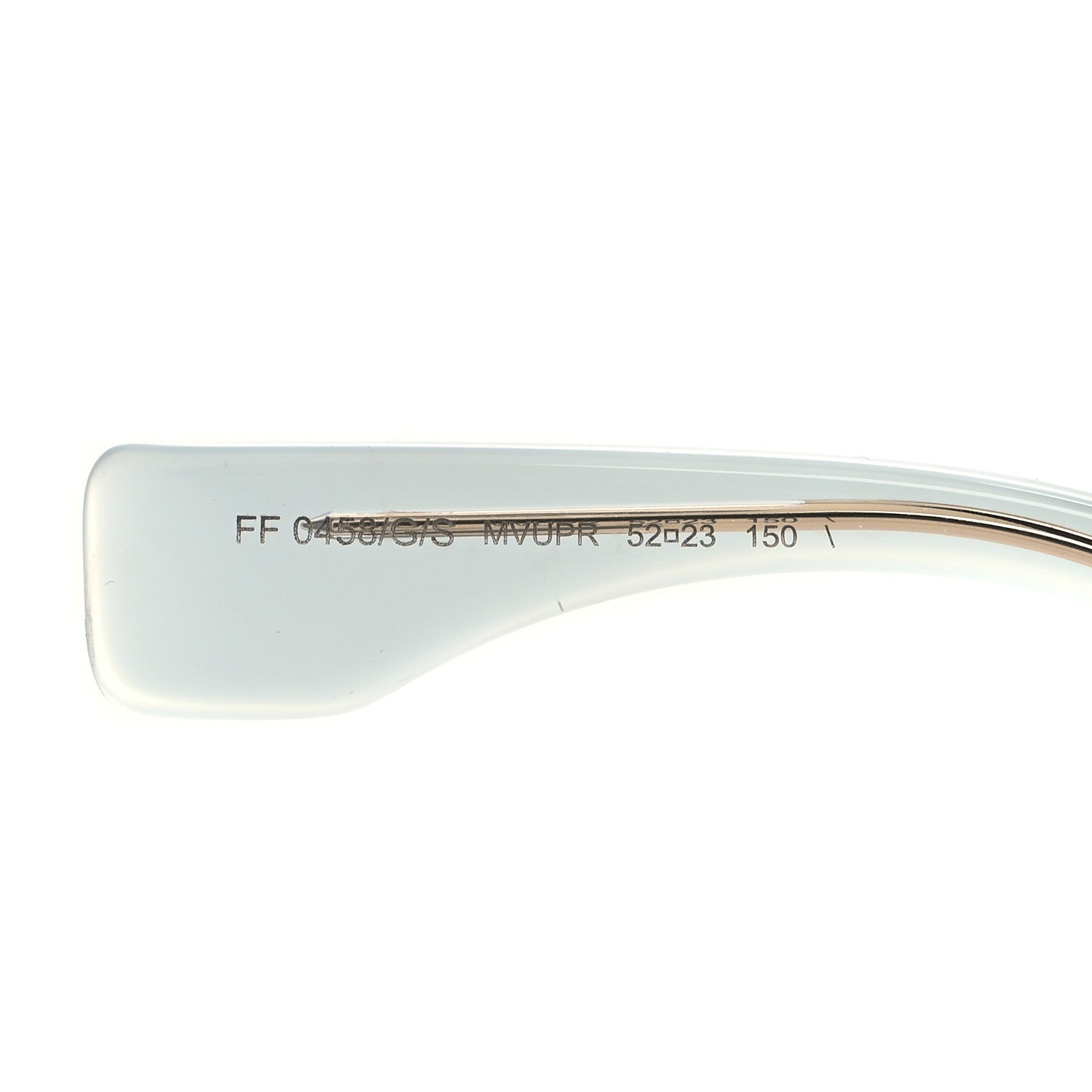 Fendi Acetate Fendi Square Sunglasses FF 0458/G/S Light Blue 6 of 7
