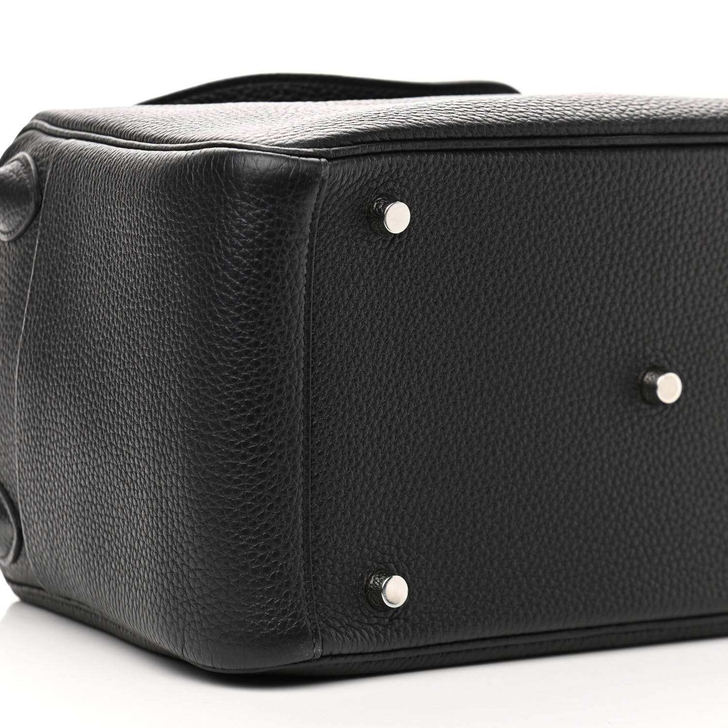 Hermes Taurillon Clemence Lindy 30 Black 9 of 11