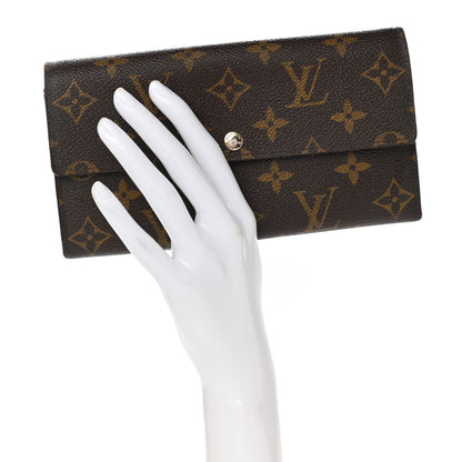 Louis Vuitton Monogram Sarah Wallet 2 of 9