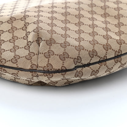 Gucci Monogram Hobo Dark Brown 8 of 9