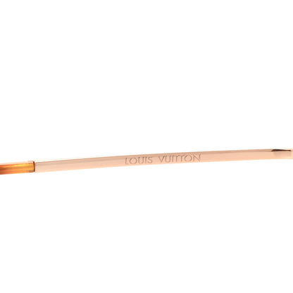 Louis Vuitton Monogram Grease Sunglasses Z1172W Pink 5 of 9