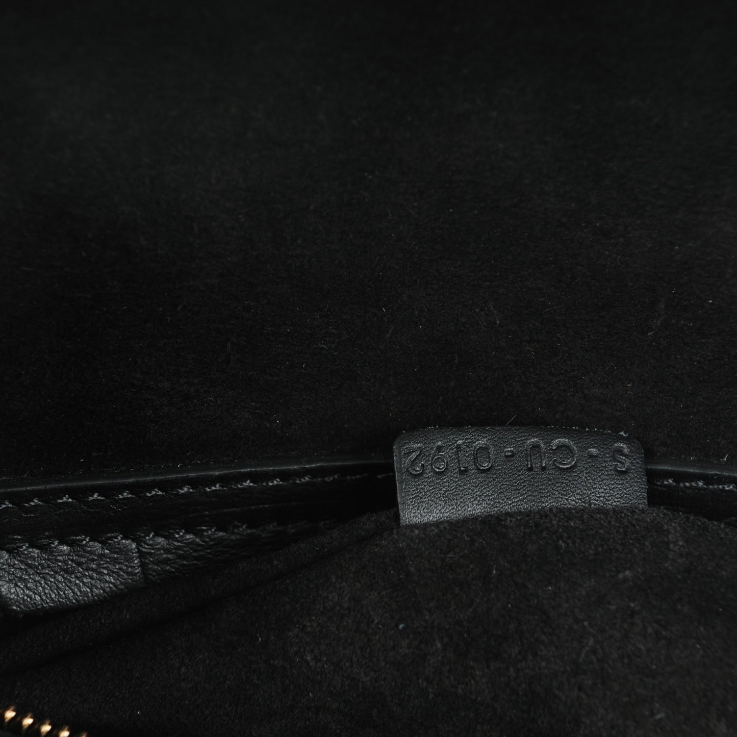 Crocodile Embossed Calfskin Medium Phantom Luggage Black