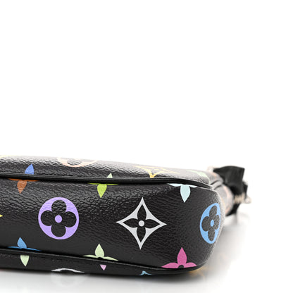 Louis Vuitton LV X TM Monogram Multicolor Pochette Accessories Black 9 of 10