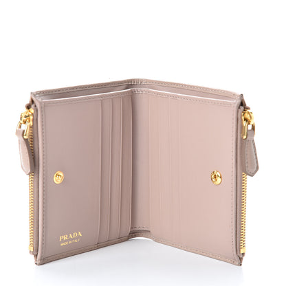 Prada Vitello Move Zip Coin Case Wallet Cipria 5 of 8